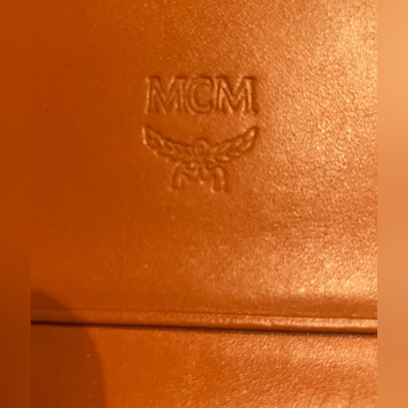 Authentic MCM Long Leather Wallet w/Charm - Picture 10 of 10